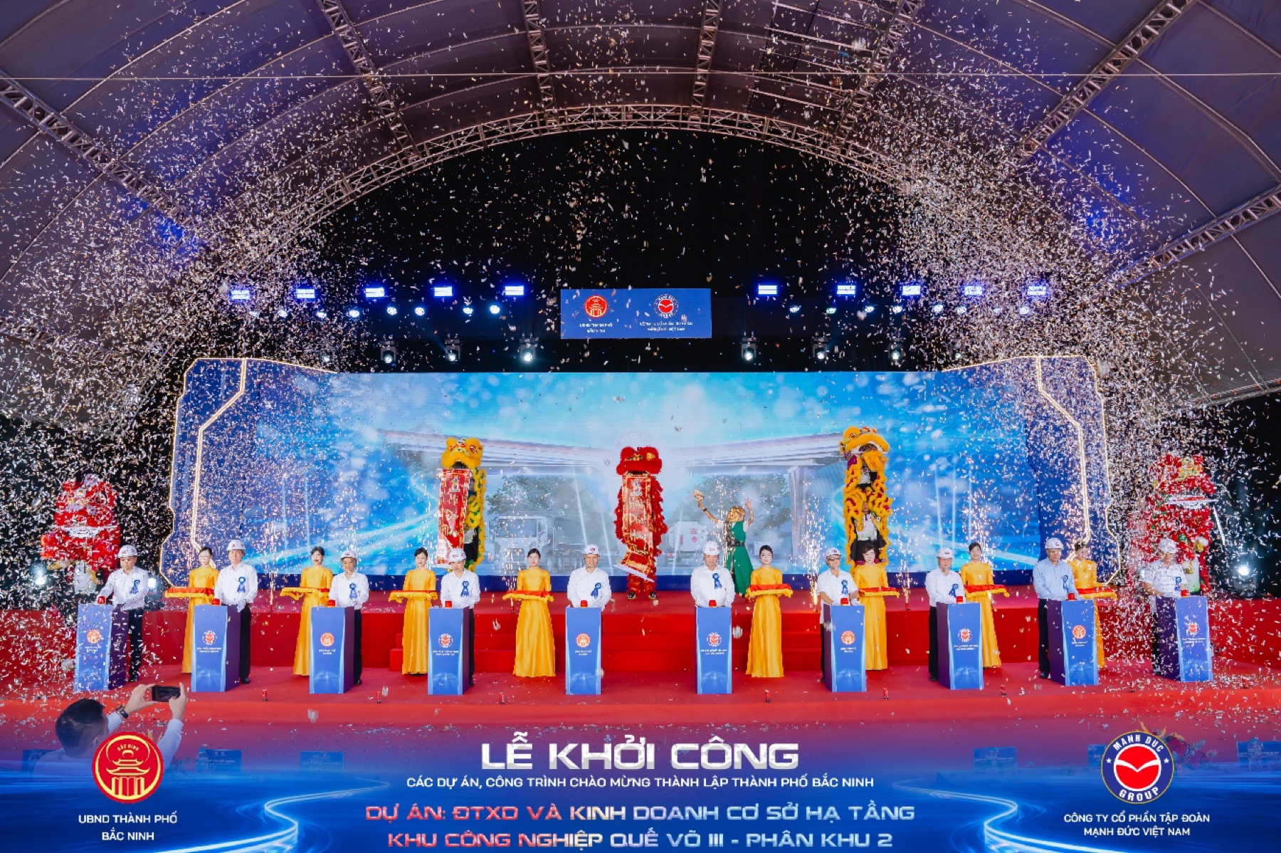 Lễ khởi công KCN Quế Võ III – Phân khu 2