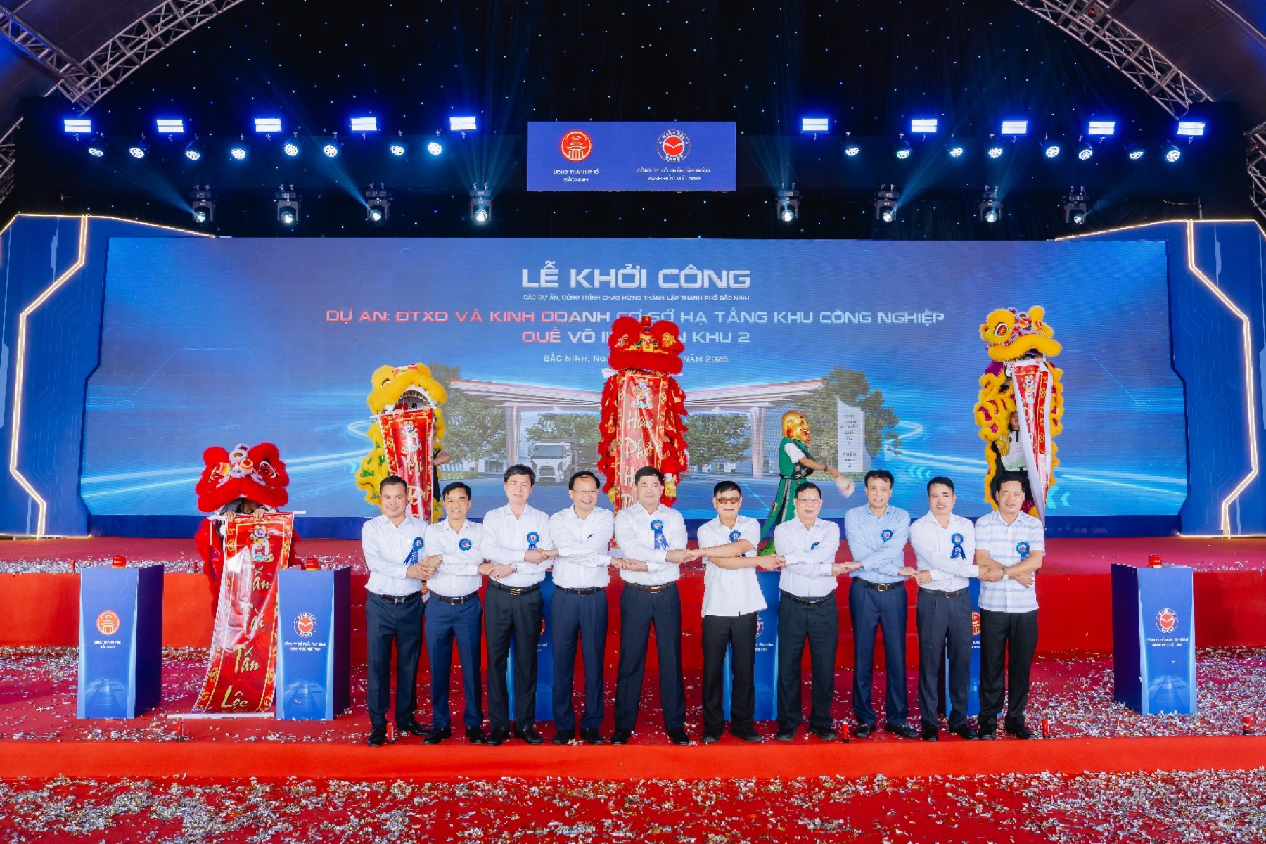 Lễ khởi công KCN Quế Võ III – Phân khu 2