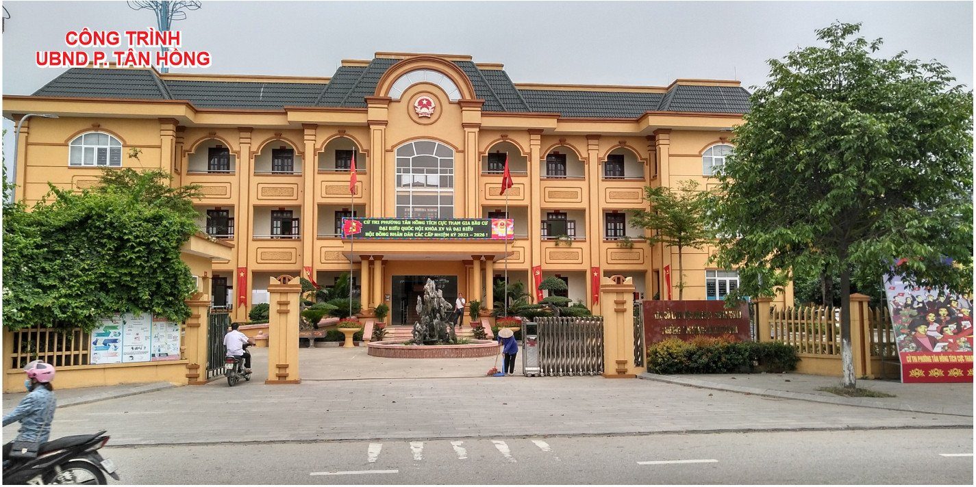 Công trình UBND phường Tân Hồng